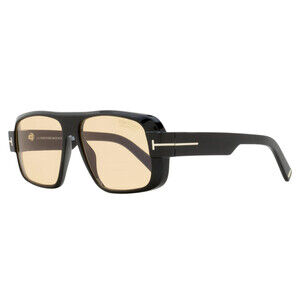 Tom Ford Photochromic Turner Sunglasses TF1101 01E Black 58mm FT1101